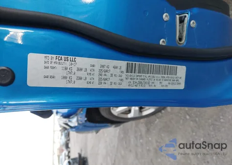 2018 Jeep Compass Latitude 4X4 из США, поврежденный, VIN 3C4NJDBB8JT202162